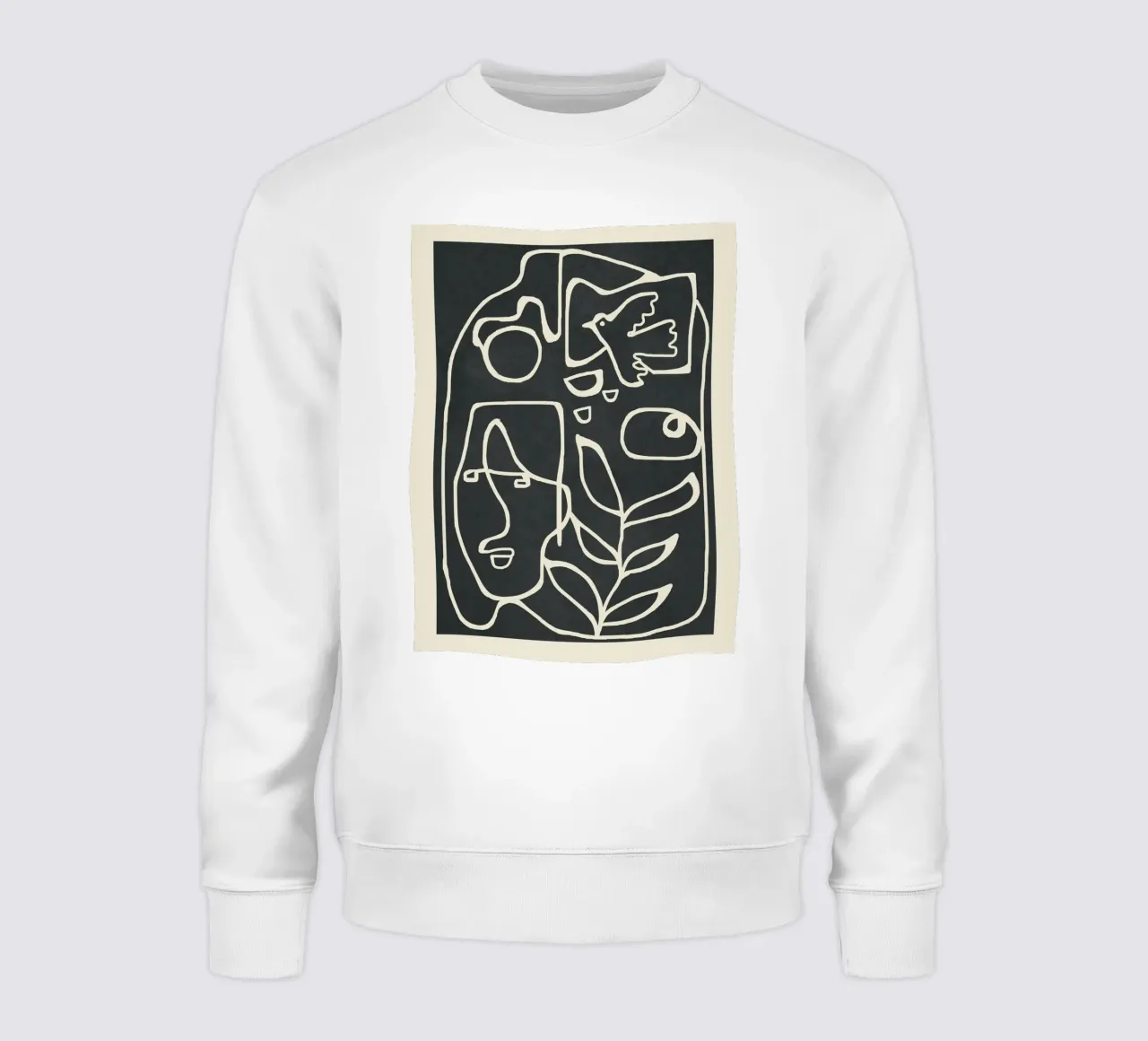 Paleolithic Abstract Art felpa da Flow Line