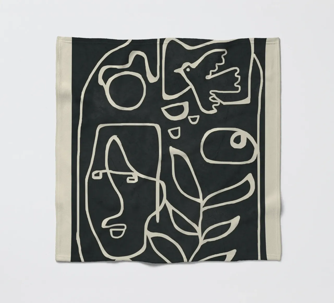 Paleolithic Abstract Art coperta in pile da Flow Line