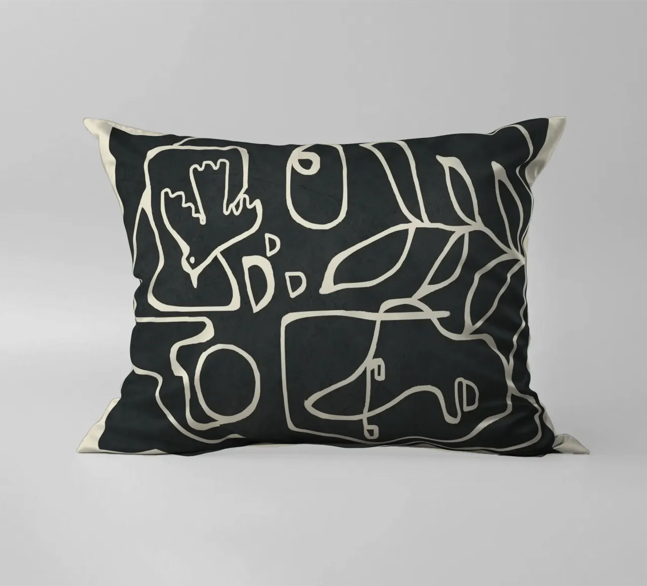 Paleolithic Abstract Art cuscino da Flow Line