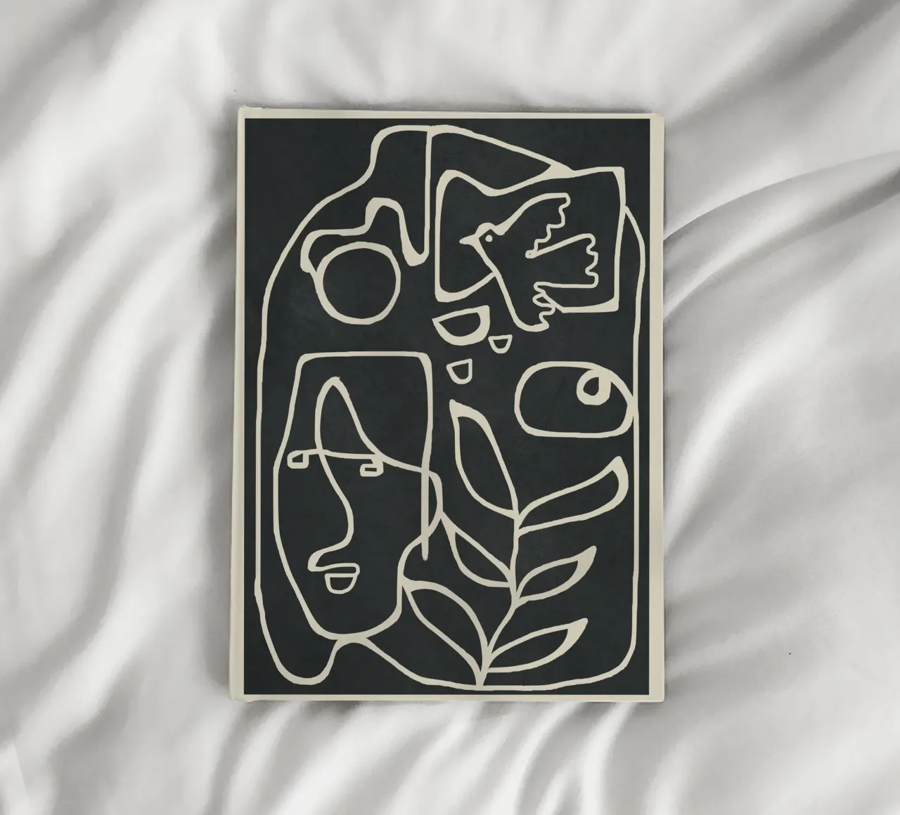 Paleolithic Abstract Art notebook by Flow Line