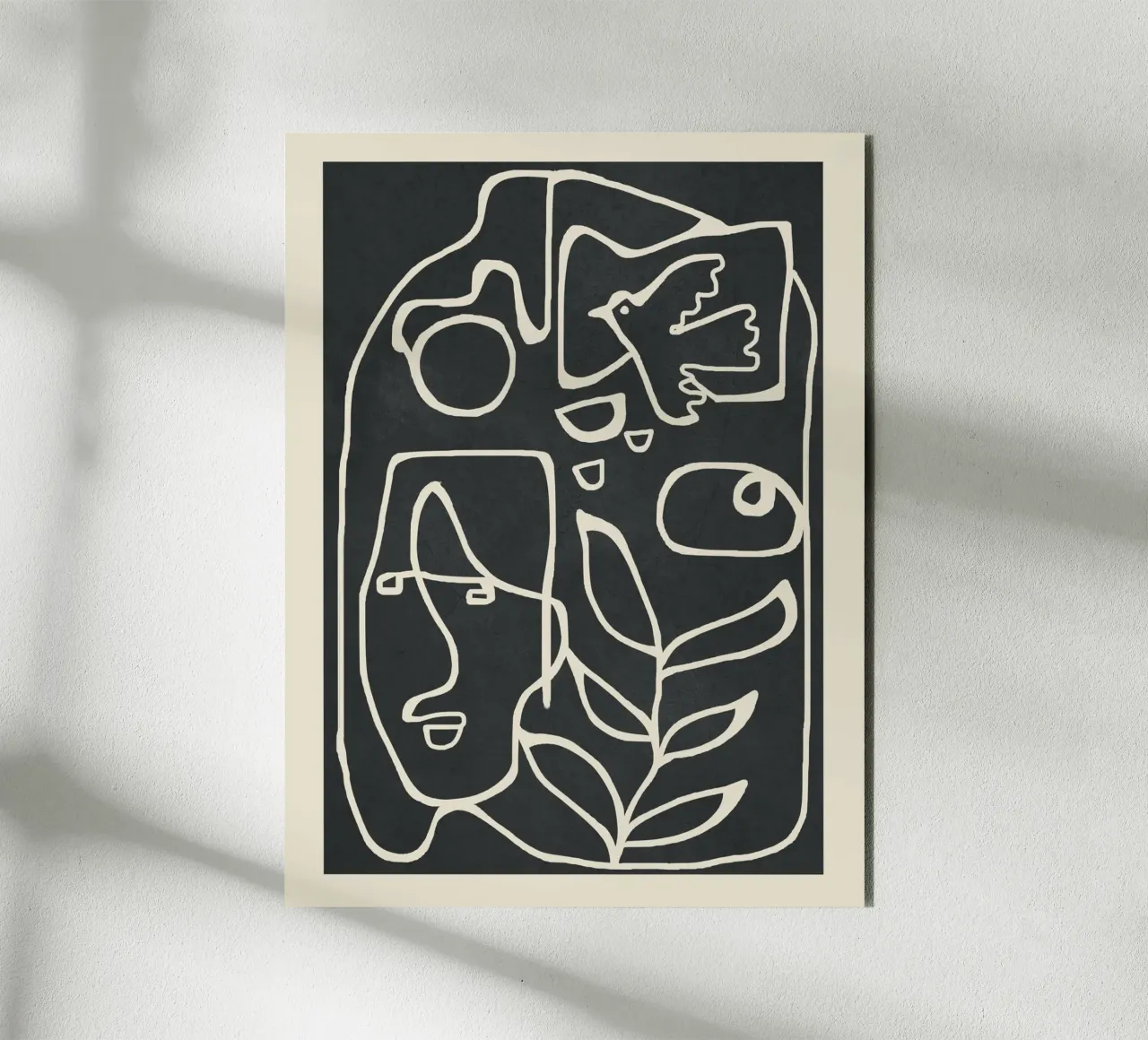 Paleolithic Abstract Art alluminio dibond da Flow Line