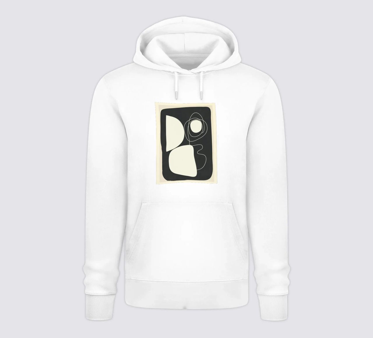 Abstract Imprint felpa con cappuccio da Flow Line