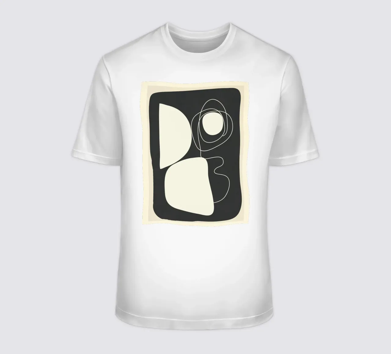 Abstract Imprint t-shirt da Flow Line