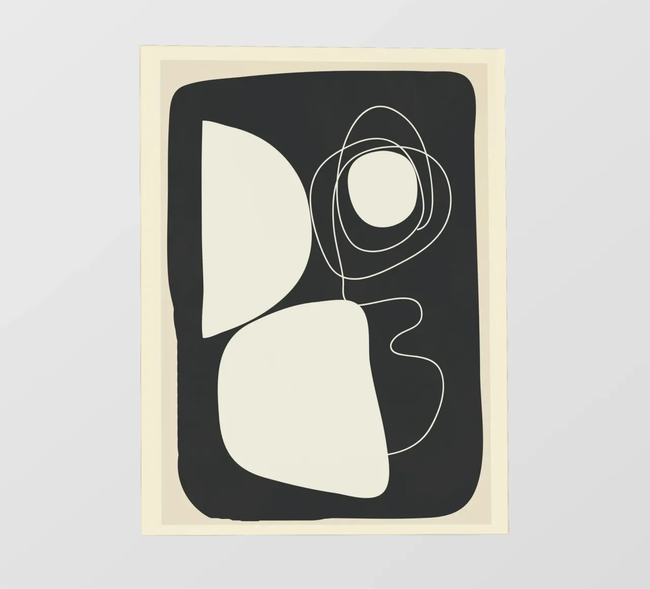 Abstract Imprint telo in pvc da Flow Line