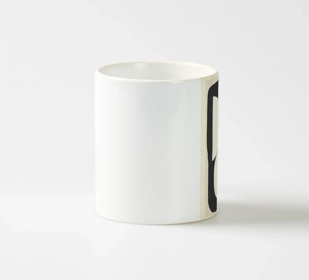 Abstract Imprint tazza in ceramica da Flow Line