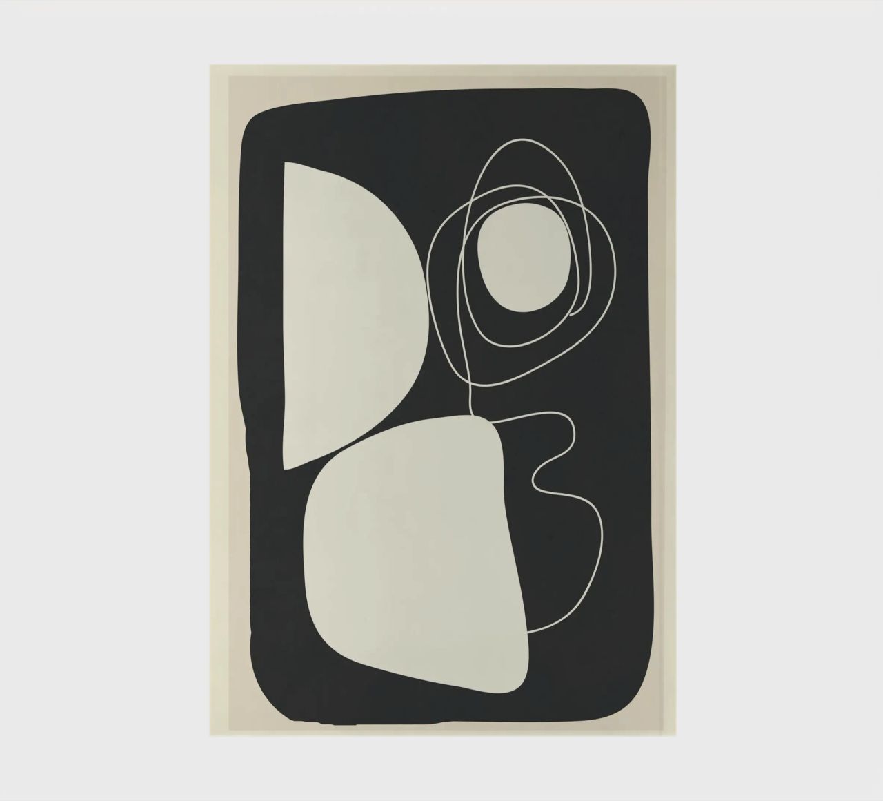 Abstract Imprint carnet de notes de Flow Line