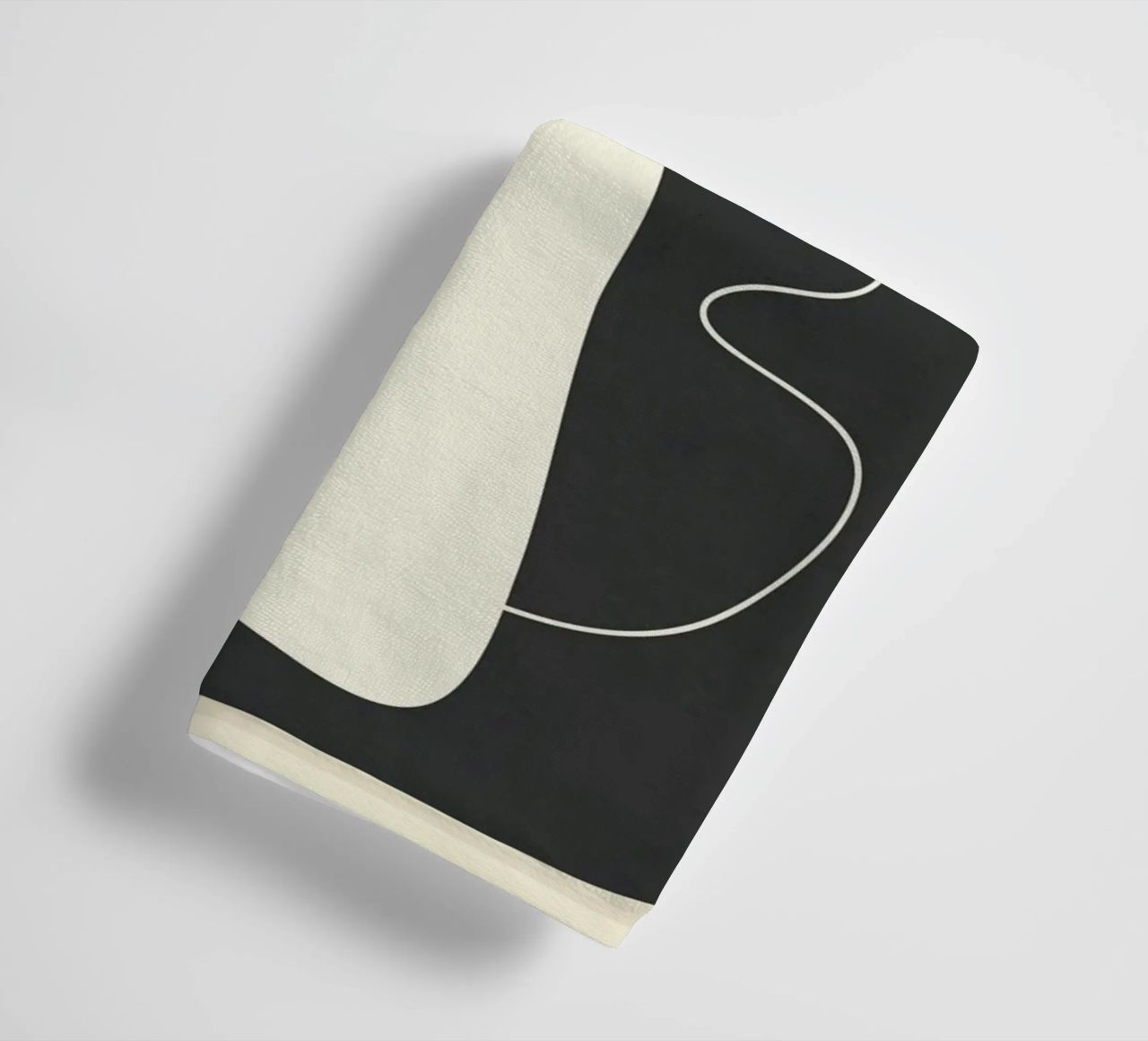 Abstract Imprint serviette de bain de Flow Line