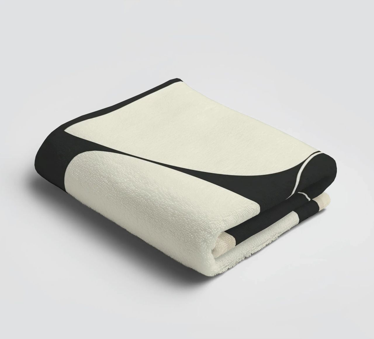 Abstract Imprint serviette de bain de Flow Line