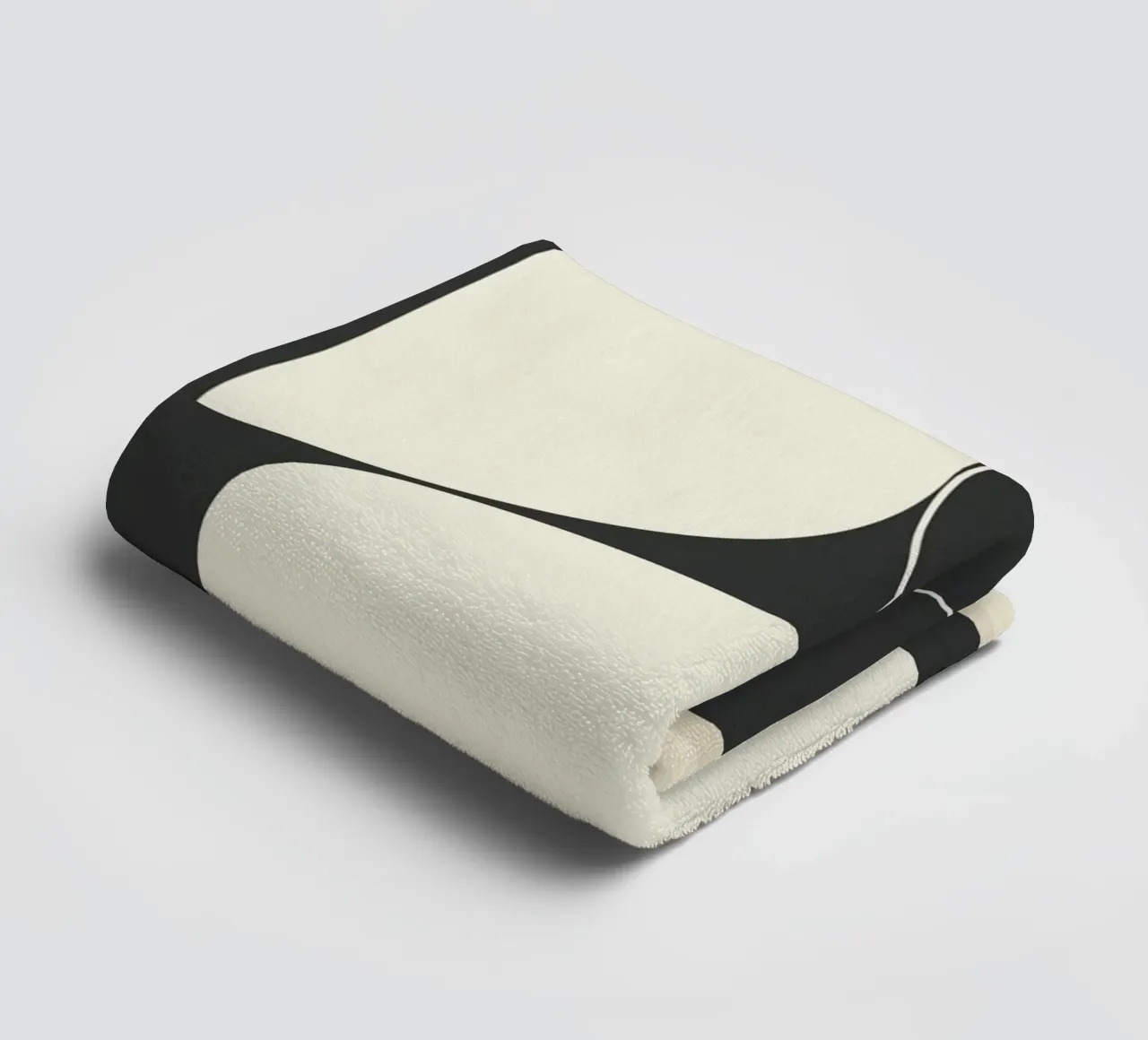 Abstract Imprint asciugamano da bagno da Flow Line