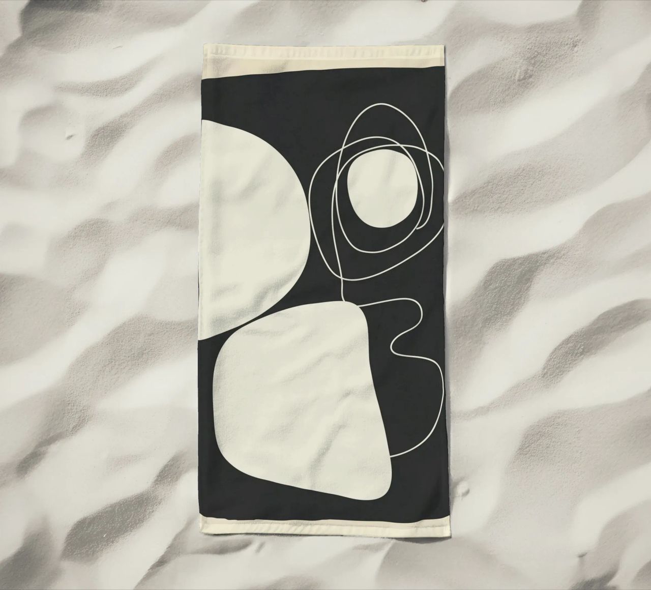 Abstract Imprint telo mare da Flow Line