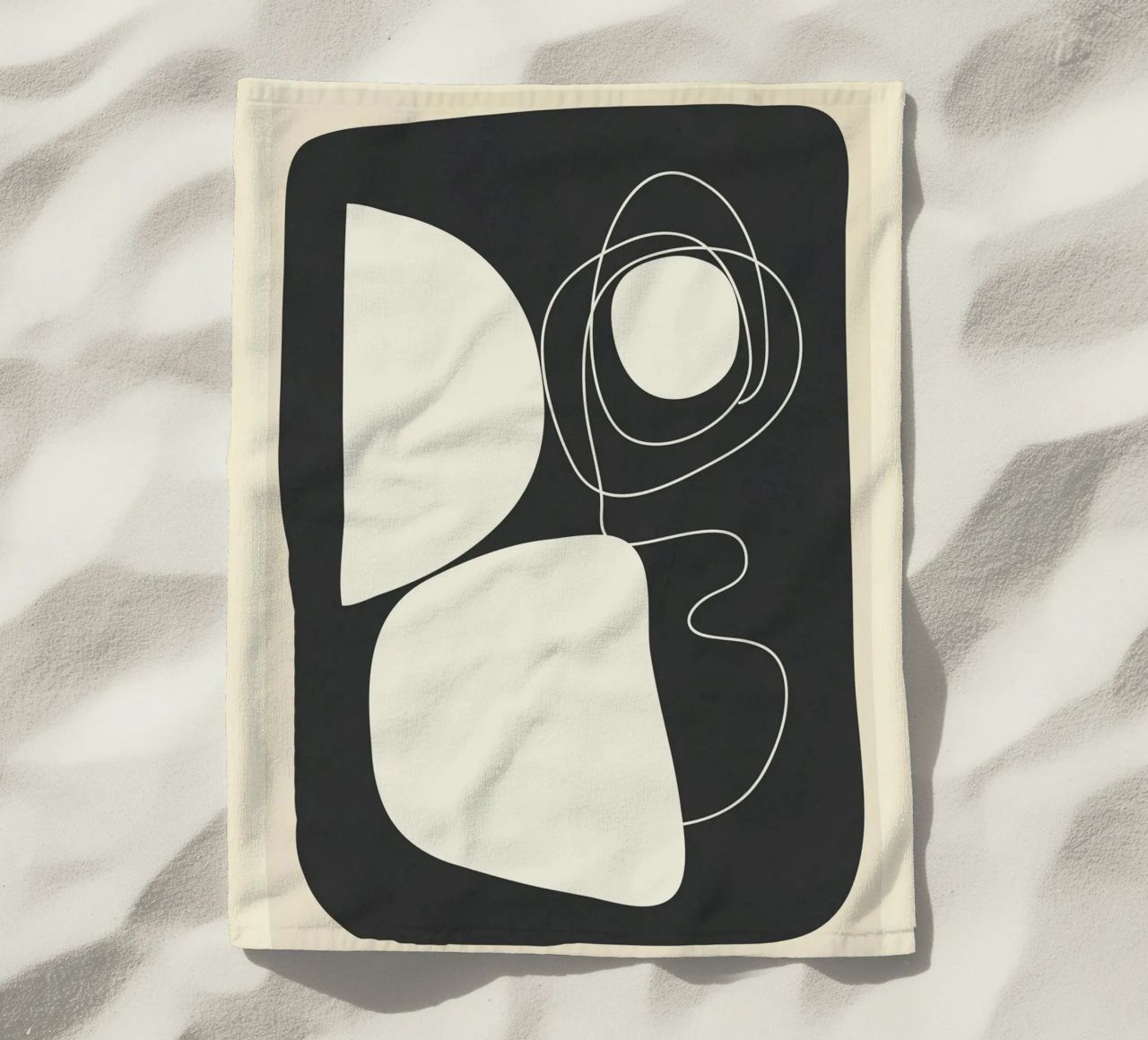 Abstract Imprint telo mare da Flow Line