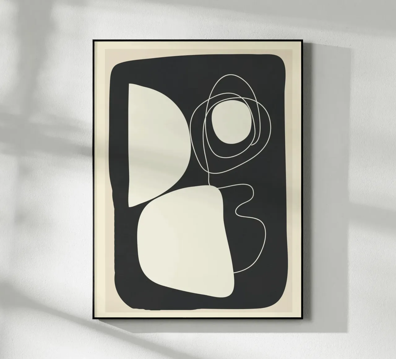 Abstract Imprint plexiglass da Flow Line