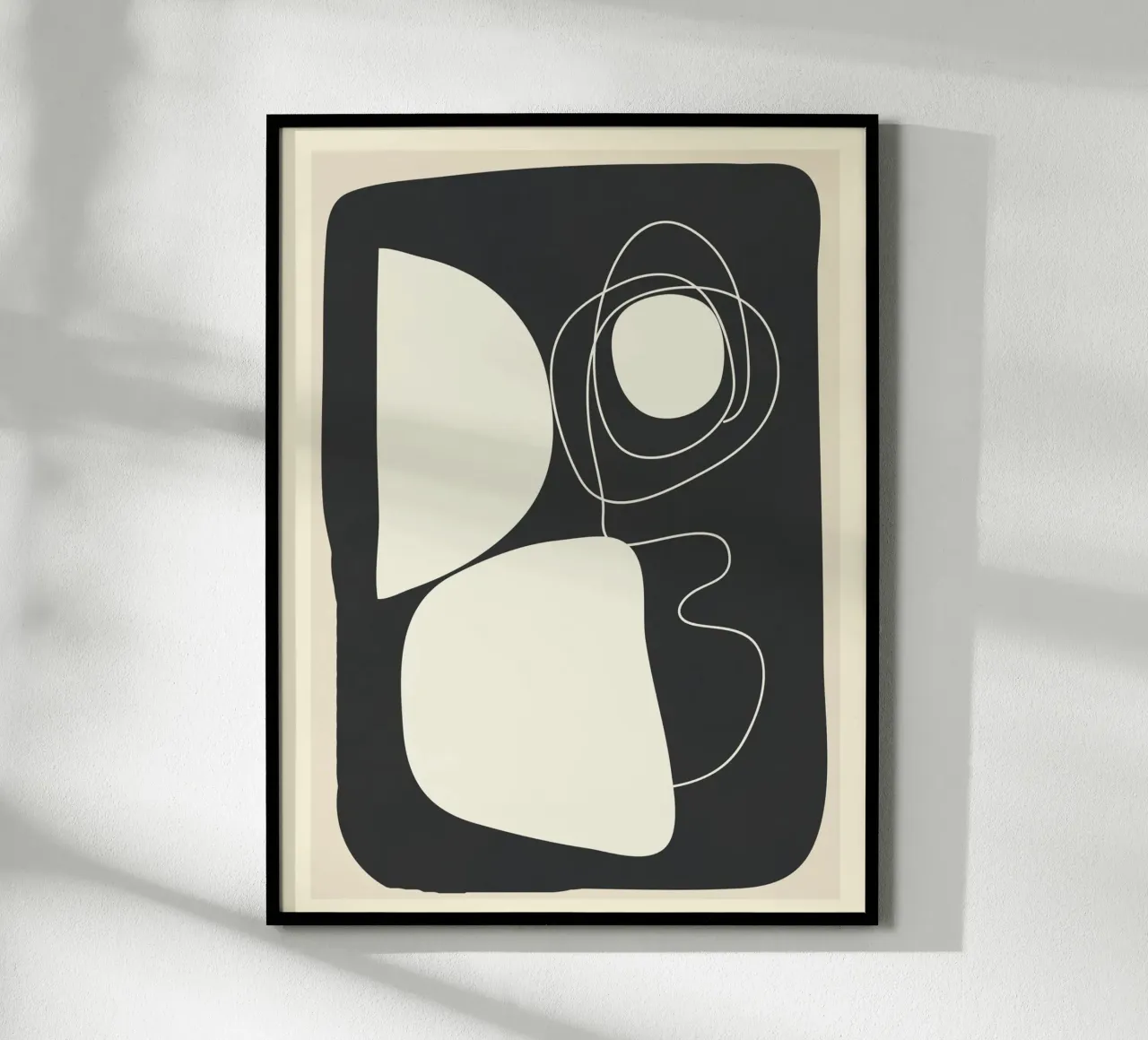 Abstract Imprint carta hahnemühle da Flow Line