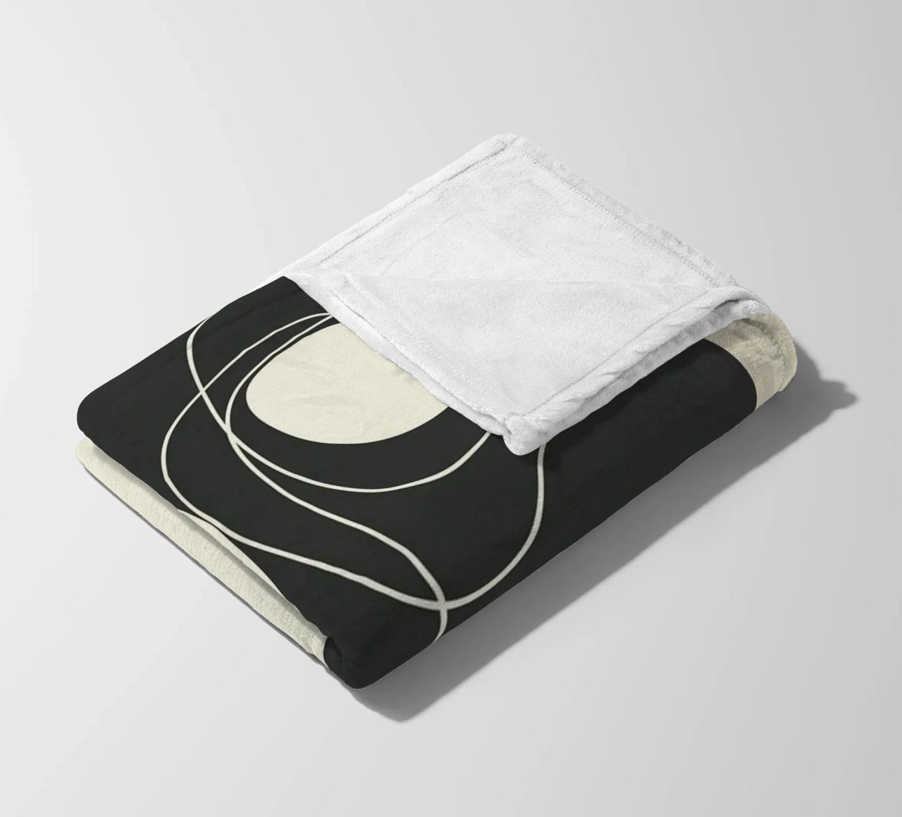 Abstract Imprint coperta in pile da Flow Line