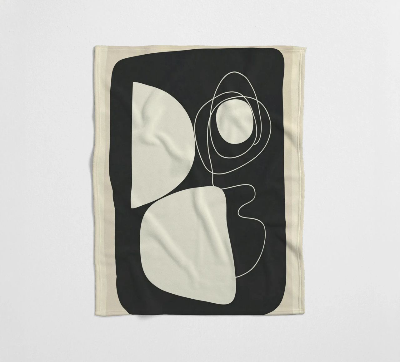 Abstract Imprint coperta in pile da Flow Line