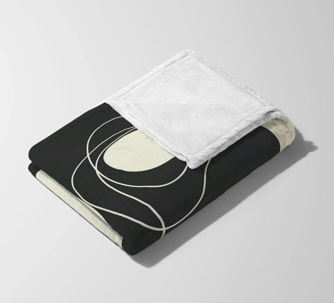 Abstract Imprint coperta in pile da Flow Line