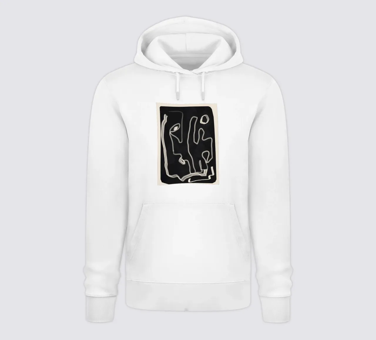 Abstract Loose Line 2 felpa con cappuccio da Flow Line