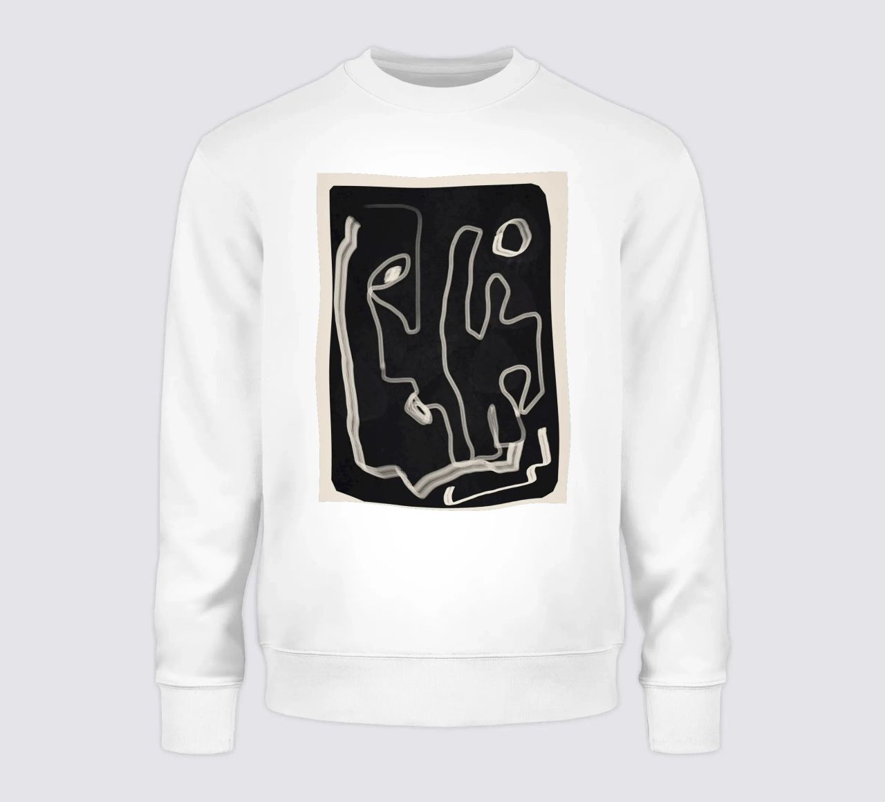 Abstract Loose Line 2 felpa da Flow Line