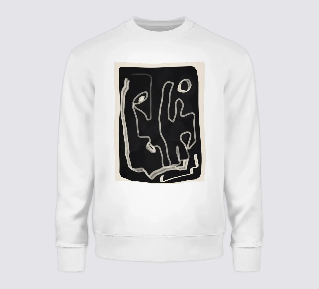 Abstract Loose Line 2 felpa da Flow Line