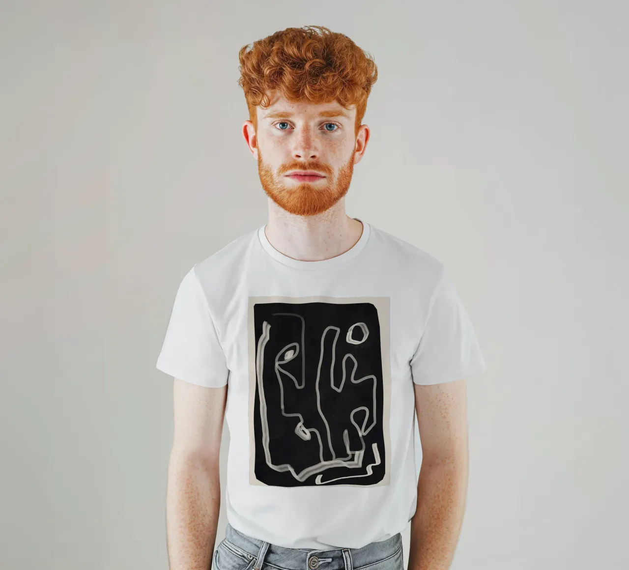 Abstract Loose Line 2 camiseta de Flow Line