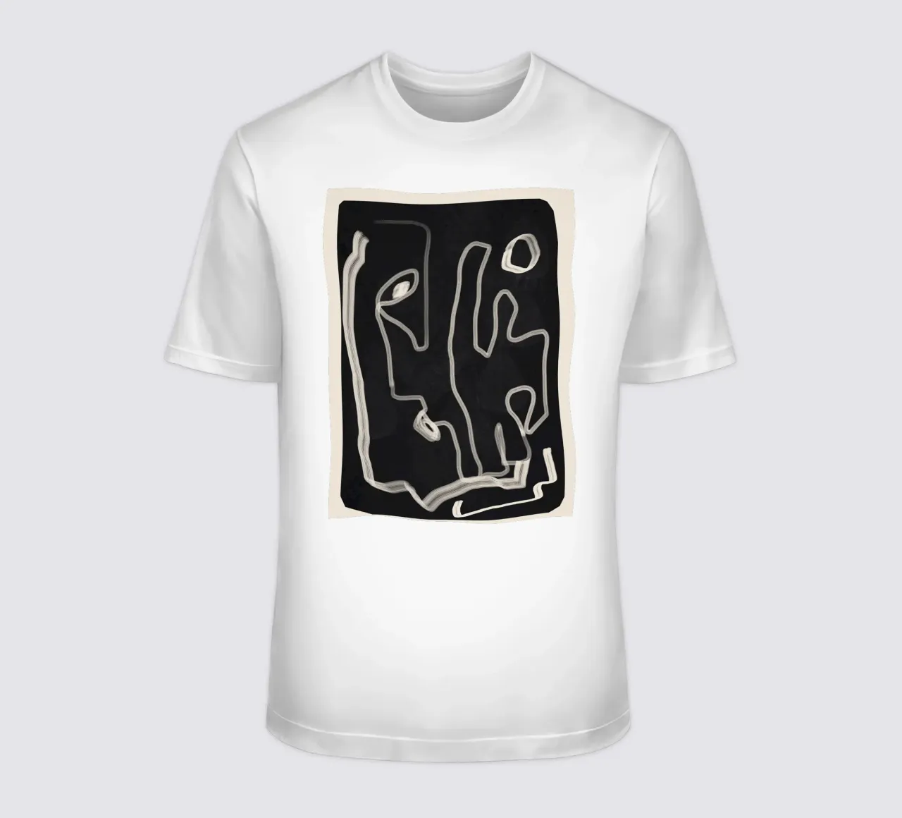 Abstract Loose Line 2 t-shirt da Flow Line