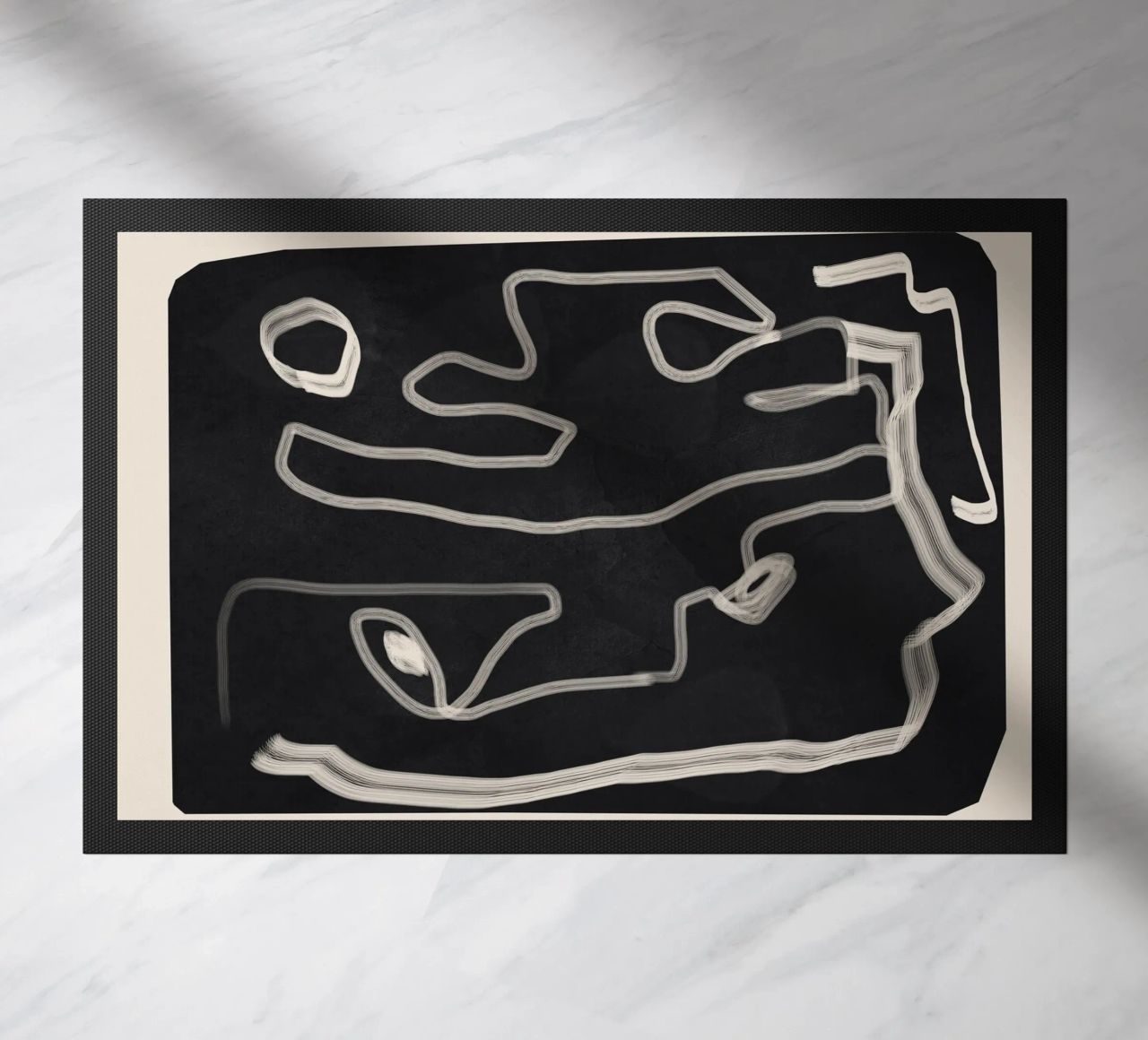 Abstract Loose Line 2 zerbino da Flow Line