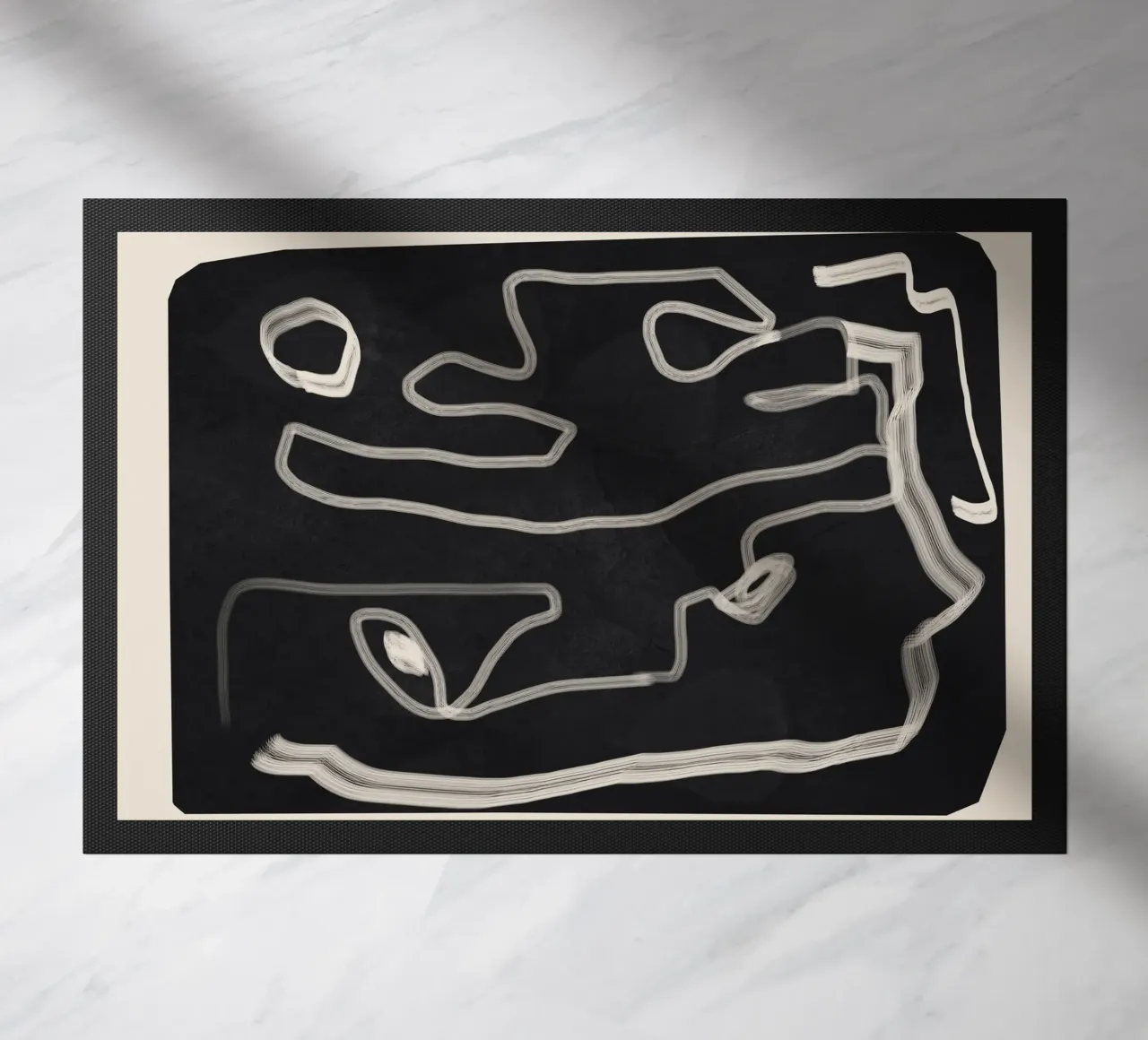 Abstract Loose Line 2 zerbino da Flow Line