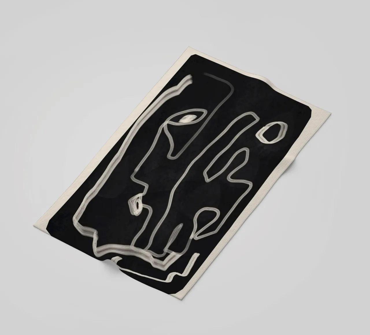 Abstract Loose Line 2 telo mare da Flow Line