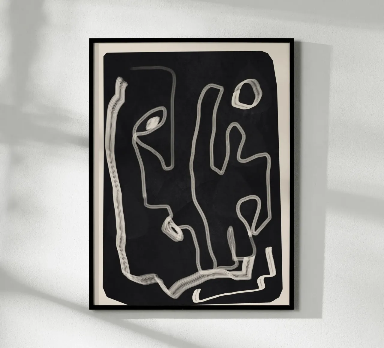 Abstract Loose Line 2 carta hahnemühle da Flow Line
