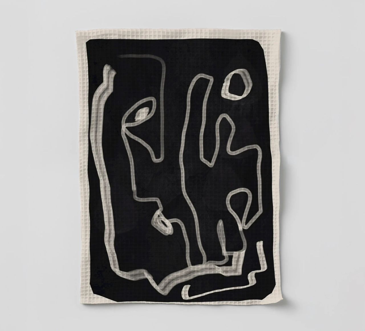 Abstract Loose Line 2 canovaccio da cucina da Flow Line