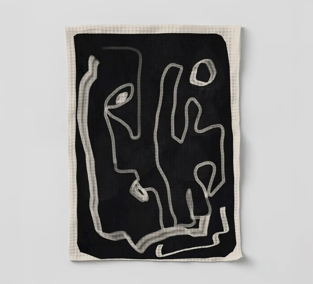 Abstract Loose Line 2 torchon de Flow Line
