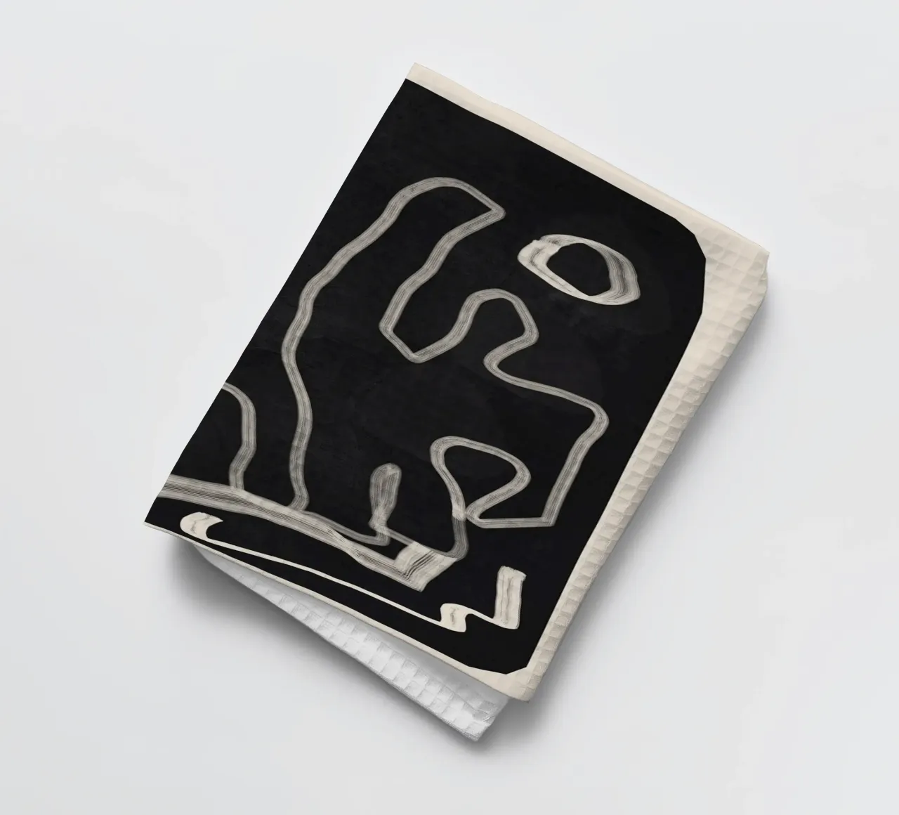 Abstract Loose Line 2 canovaccio da cucina da Flow Line