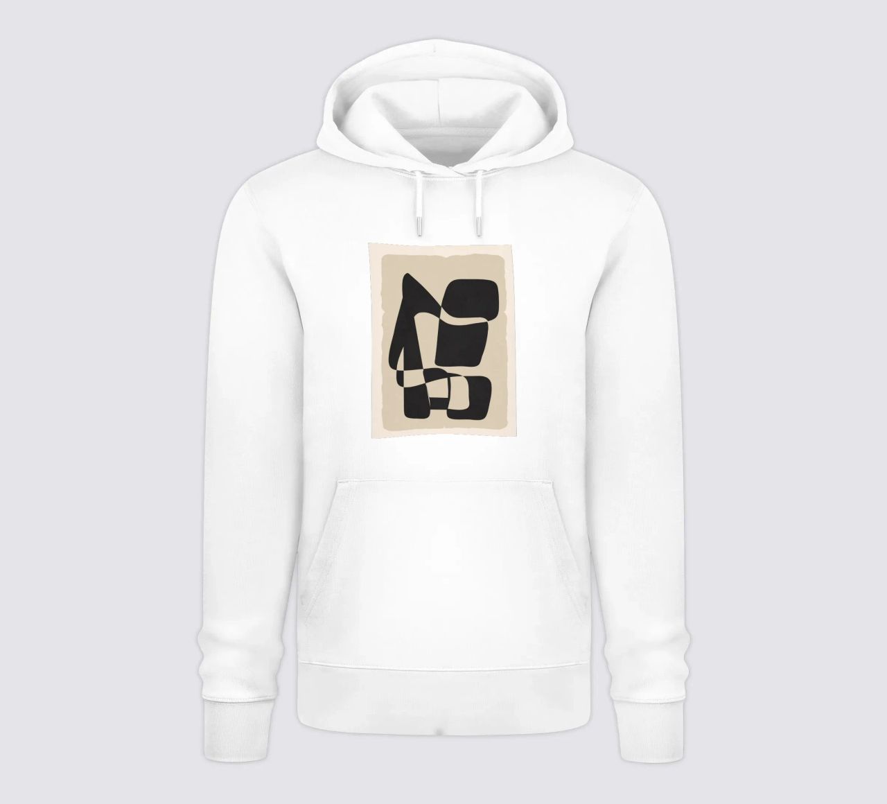 Modern Abstract Art felpa con cappuccio da Flow Line