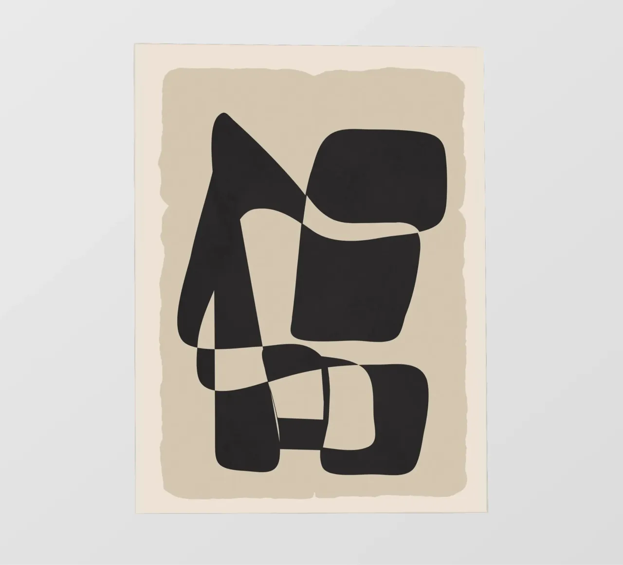 Modern Abstract Art telo in pvc da Flow Line