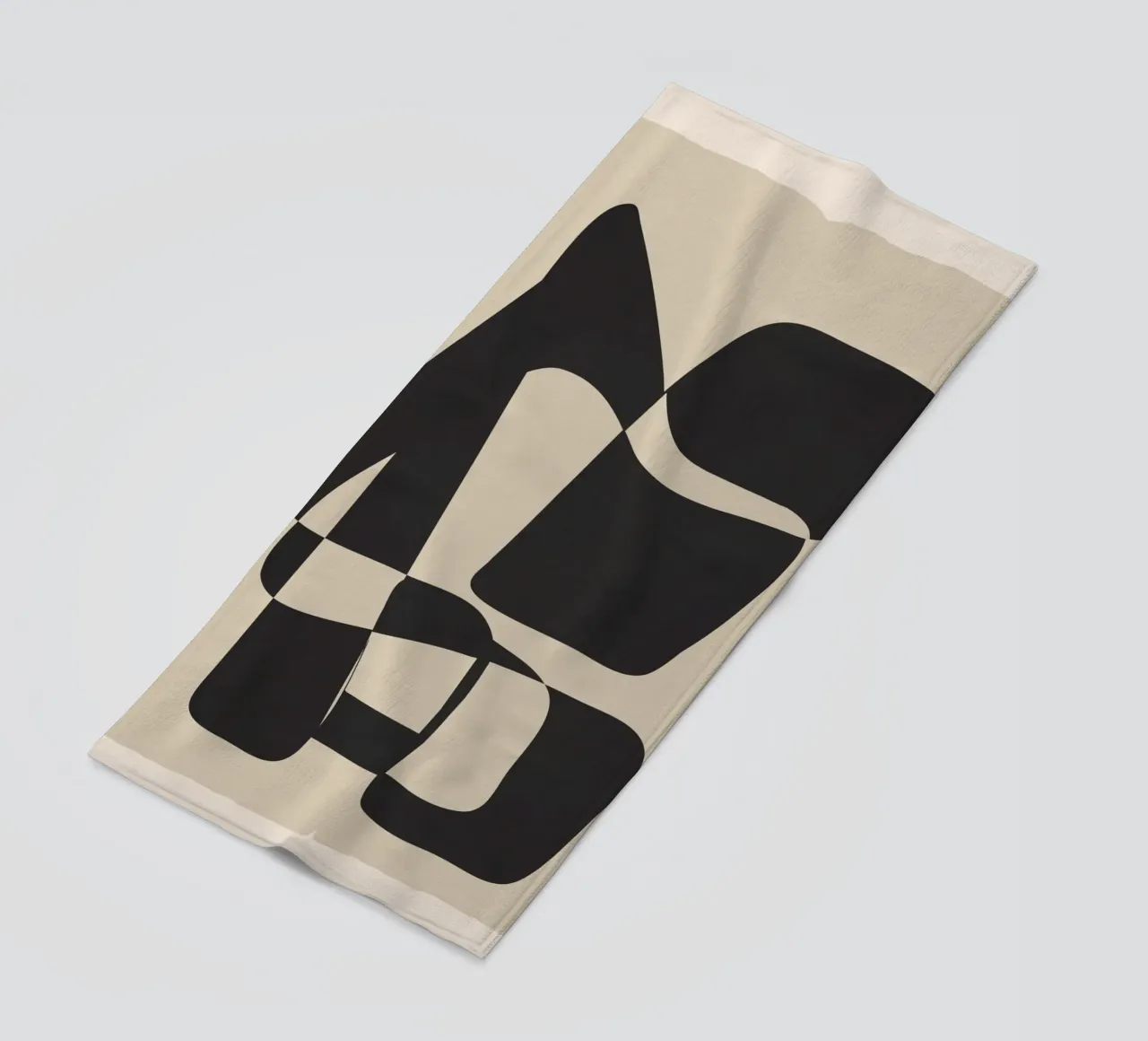 Modern Abstract Art telo mare da Flow Line