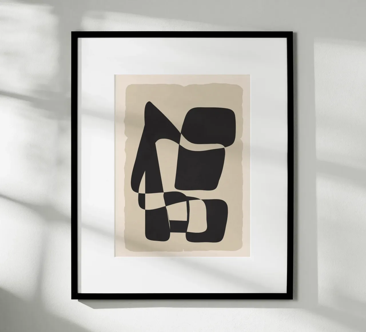 Modern Abstract Art carta hahnemühle da Flow Line