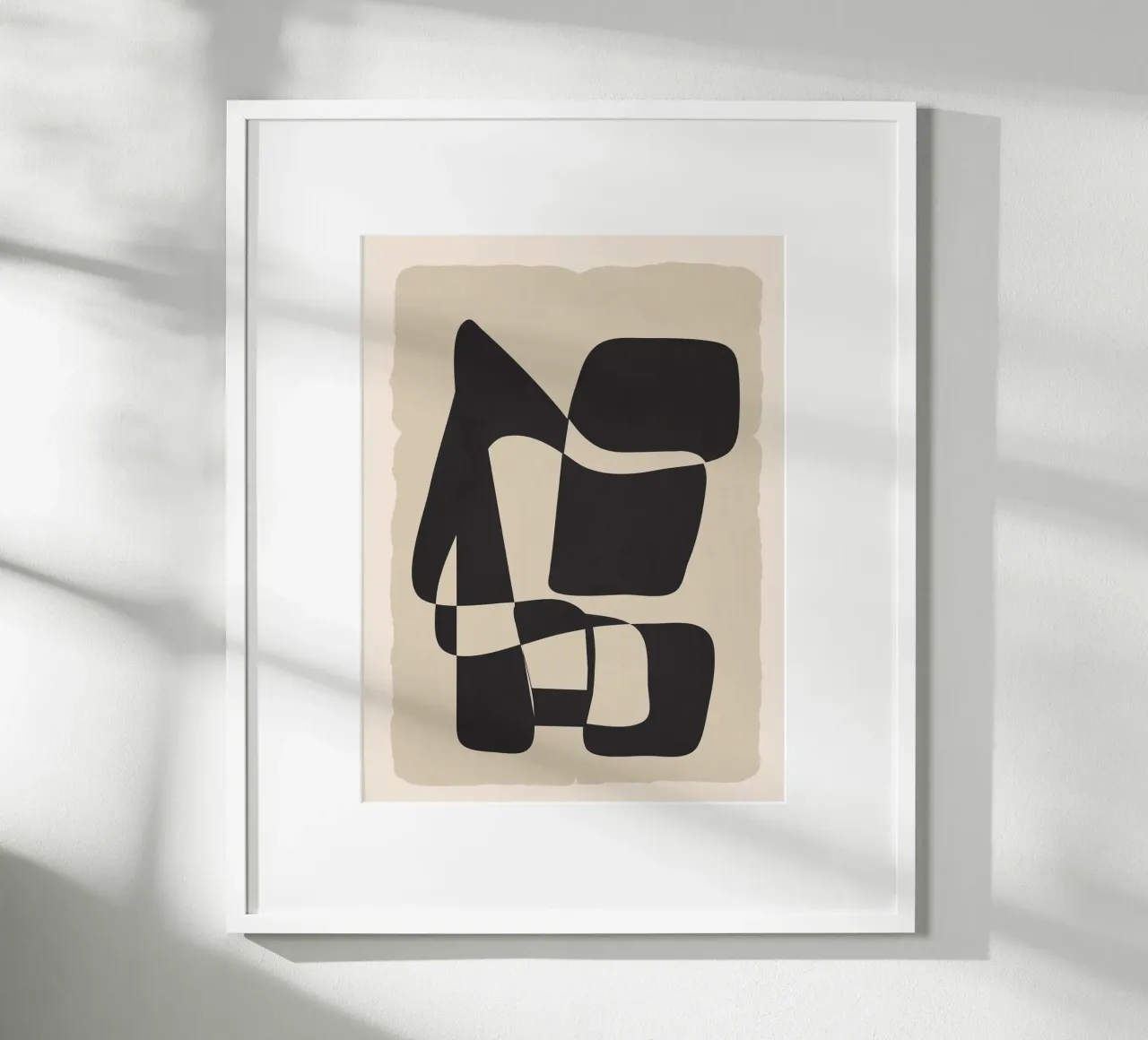 Modern Abstract Art carta hahnemühle da Flow Line