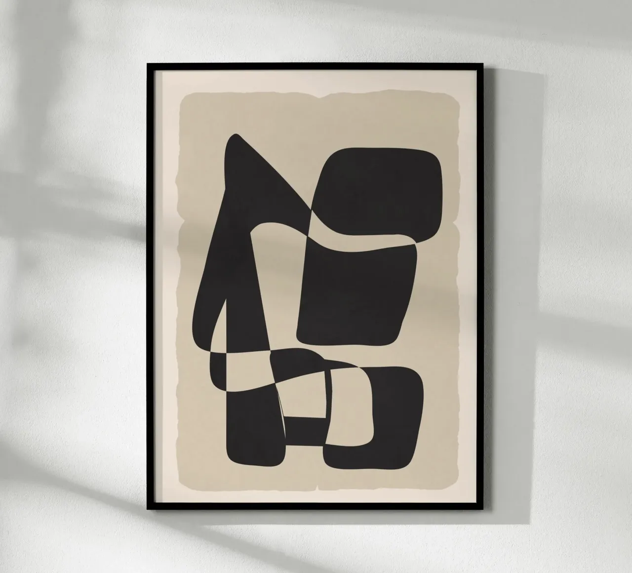 Modern Abstract Art carta hahnemühle da Flow Line