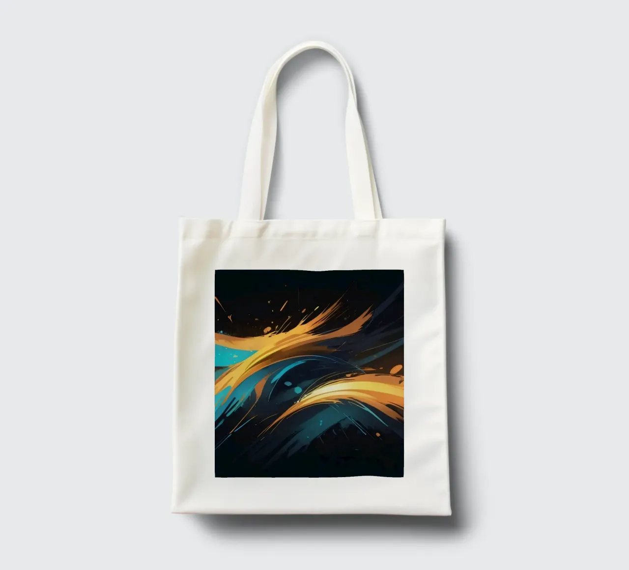 Dynamic abstract background design with vibrant colors tote bag by DesignDoodle
