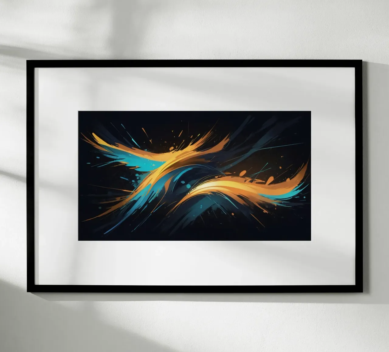 Design dinamico di sfondo astratto con colori vivaci carta hahnemühle da DesignDoodle