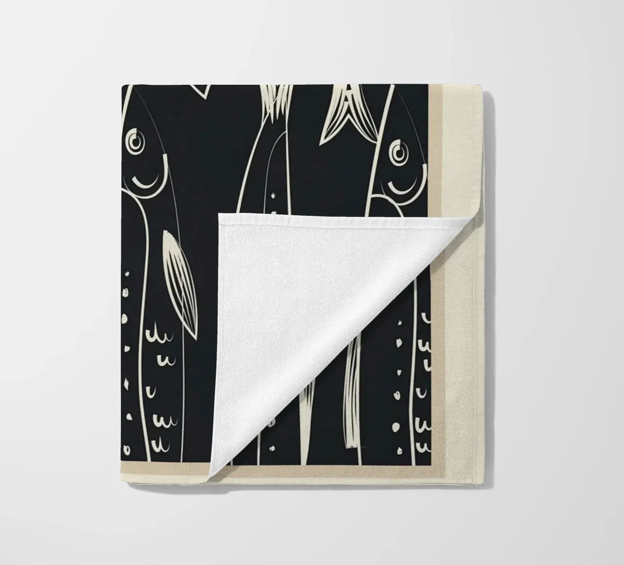 Minimalist Fish 1 telo mare da Flow Line