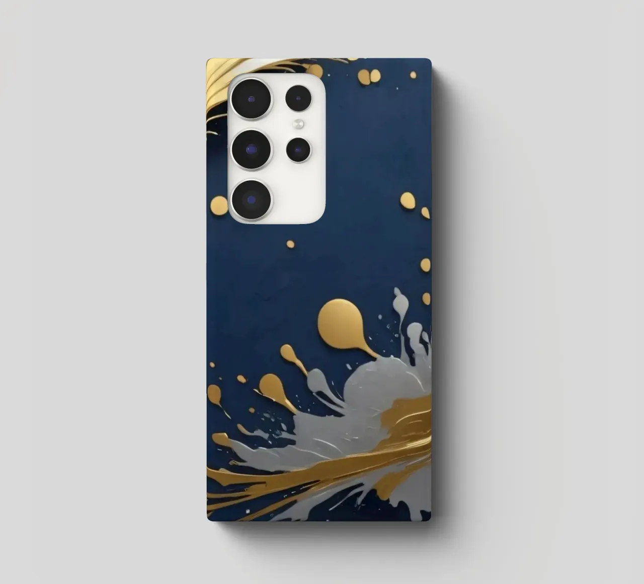 Elegante disegno astratto di sfondo con oro, argento cover samsung da DesignDoodle