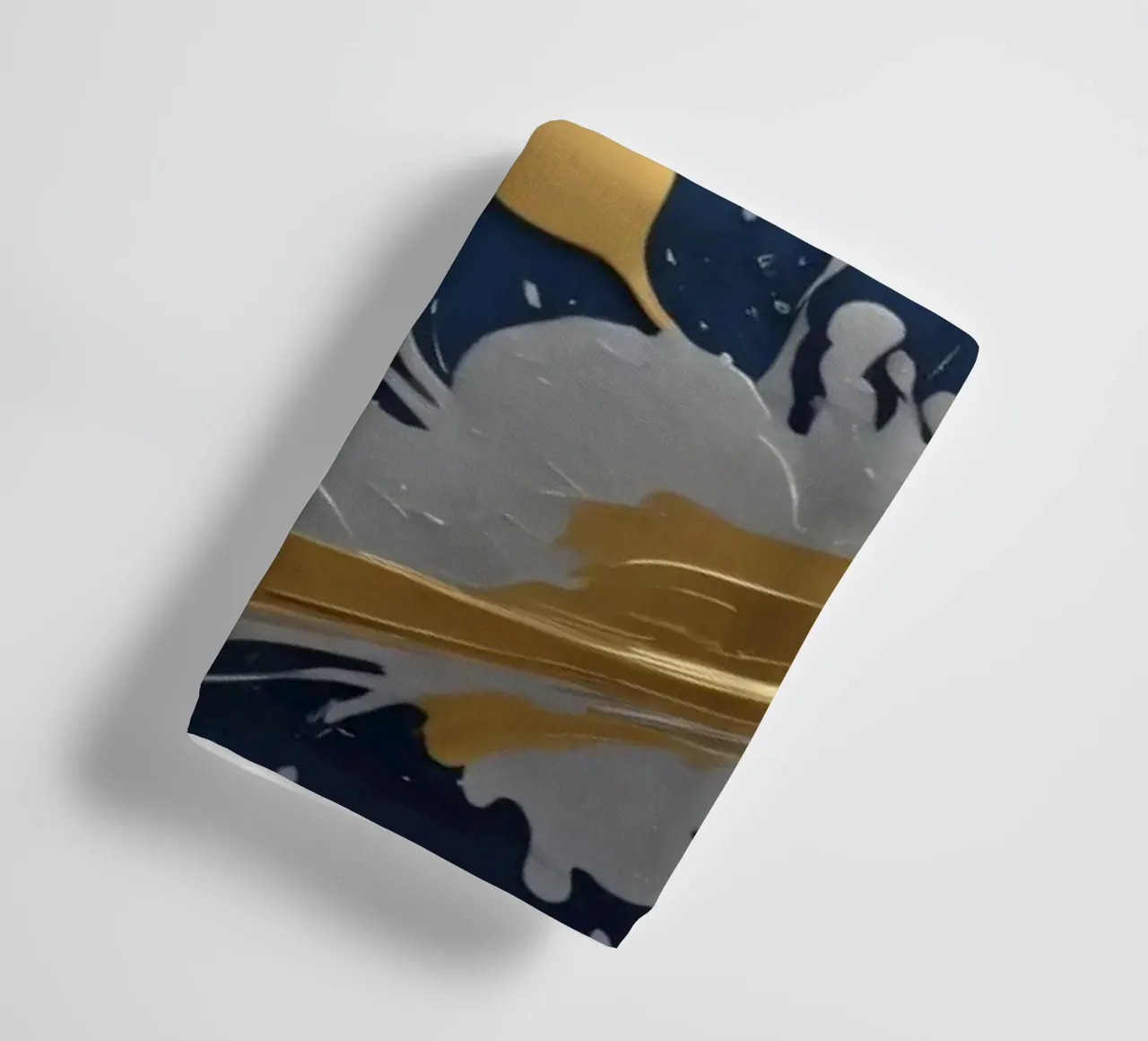 Elegant abstract achtergrondontwerp met goud, zilver badhanddoek van DesignDoodle