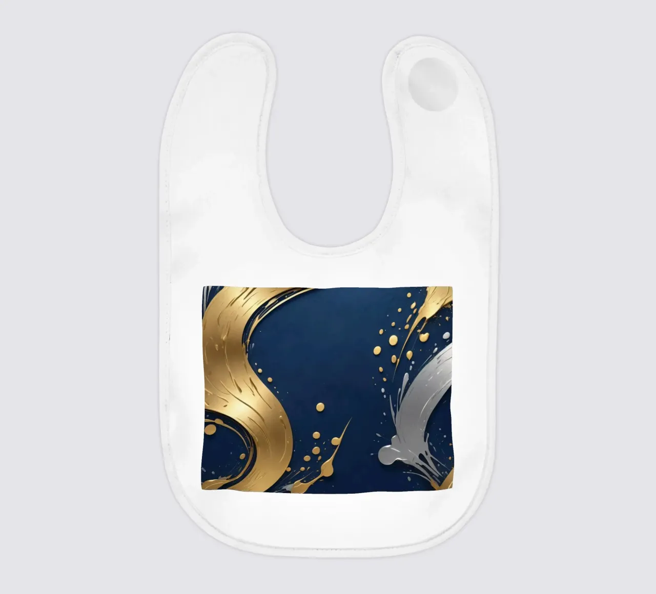 design di sfondo con elementi in oro e argento bavaglino da DesignDoodle