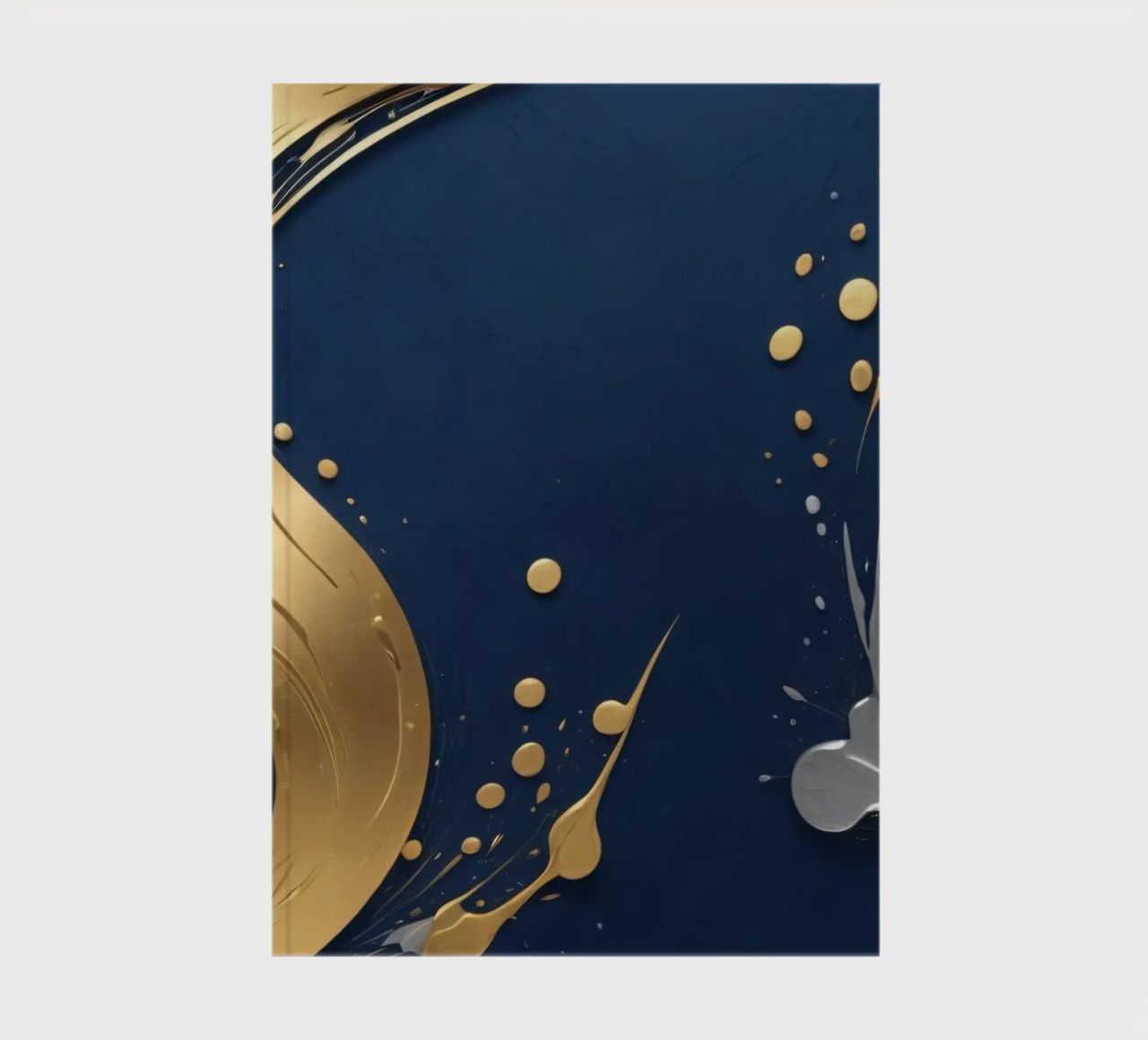 design di sfondo con elementi in oro e argento diario da DesignDoodle