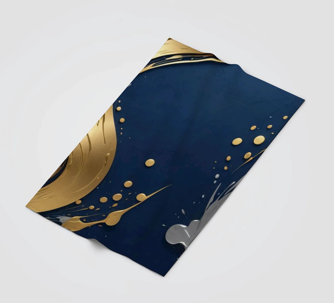 design di sfondo con elementi in oro e argento coperta in pile da DesignDoodle