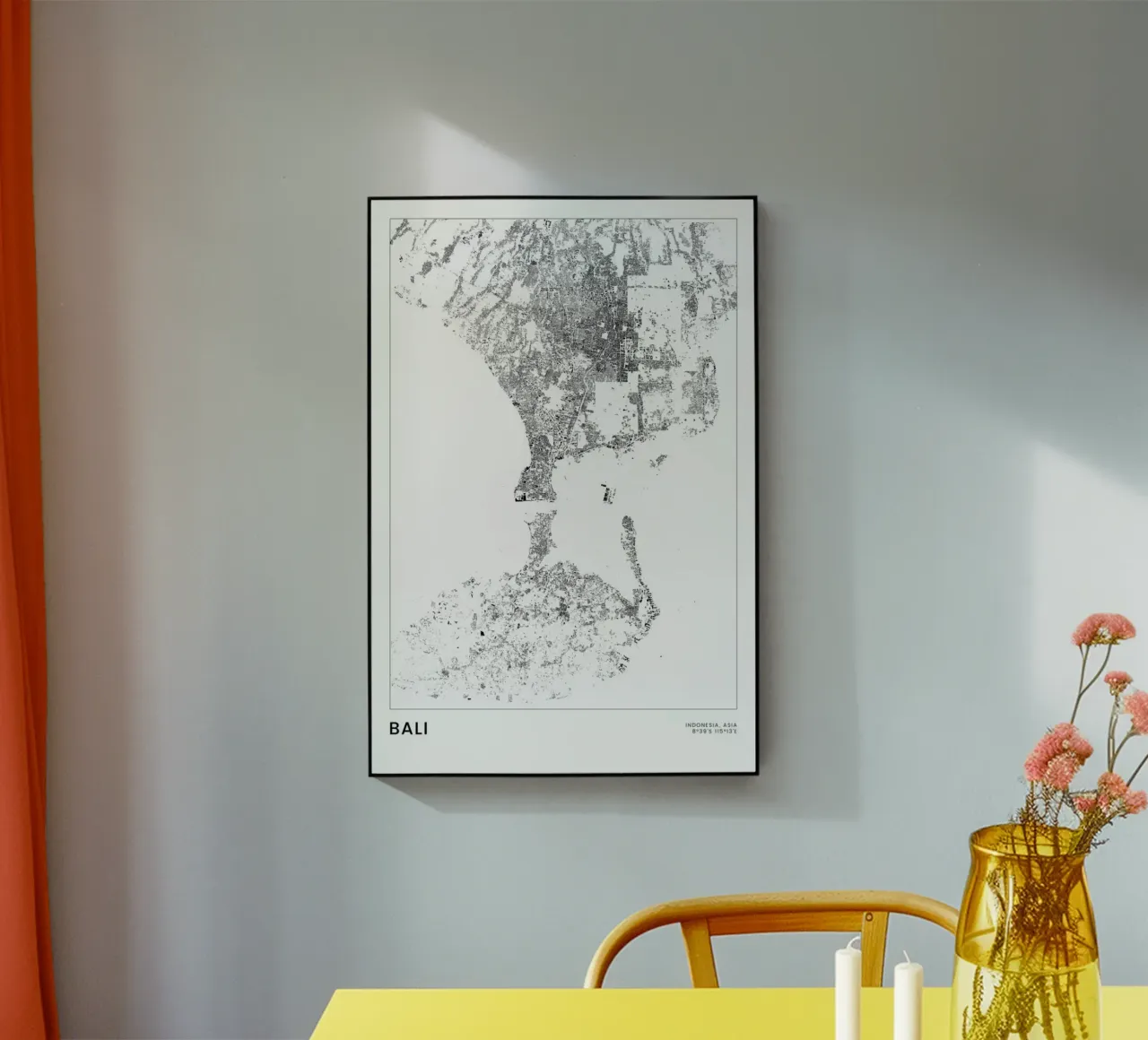 Bali plexiglass da The Cartography Collection