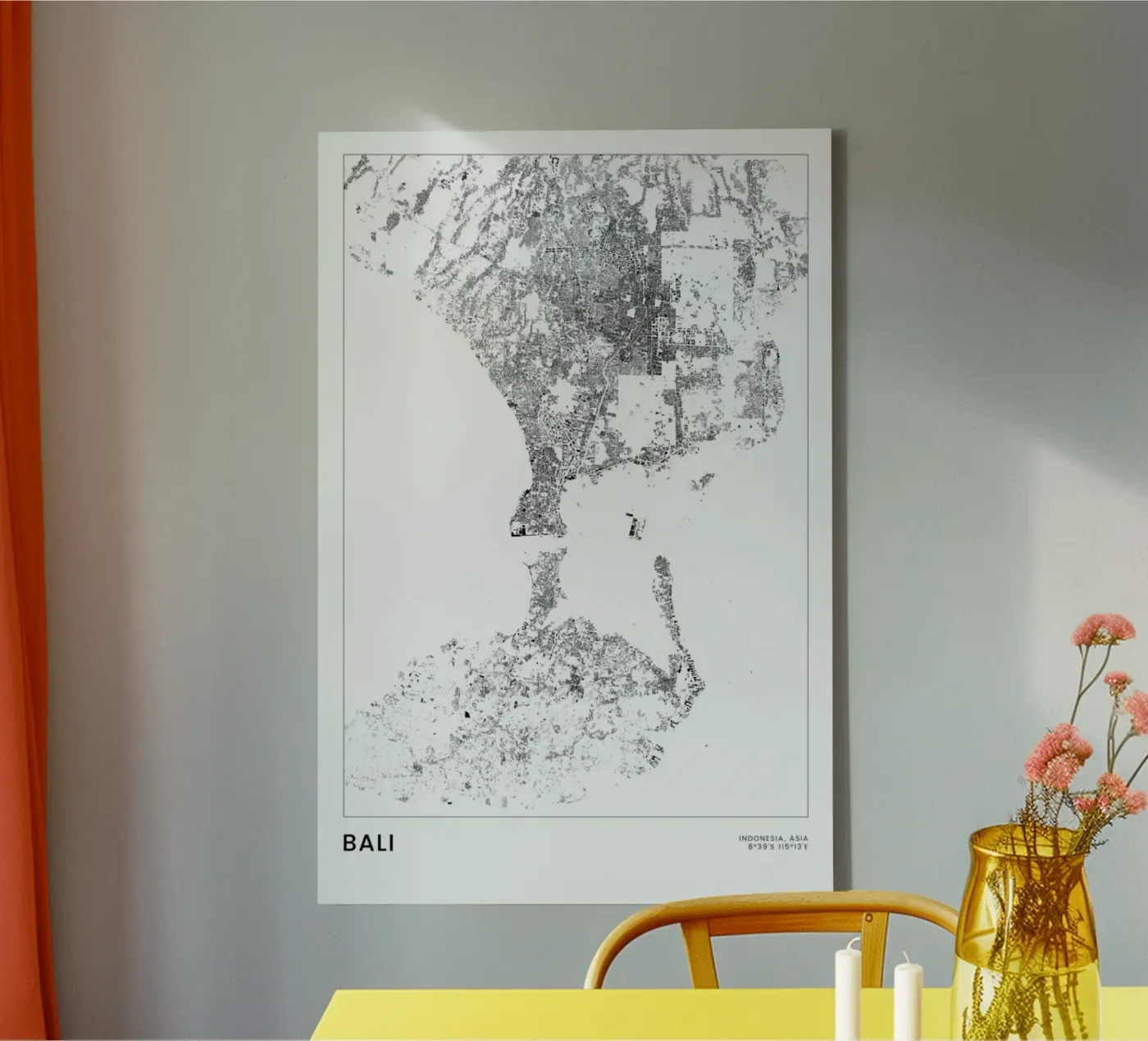 Bali tela da The Cartography Collection