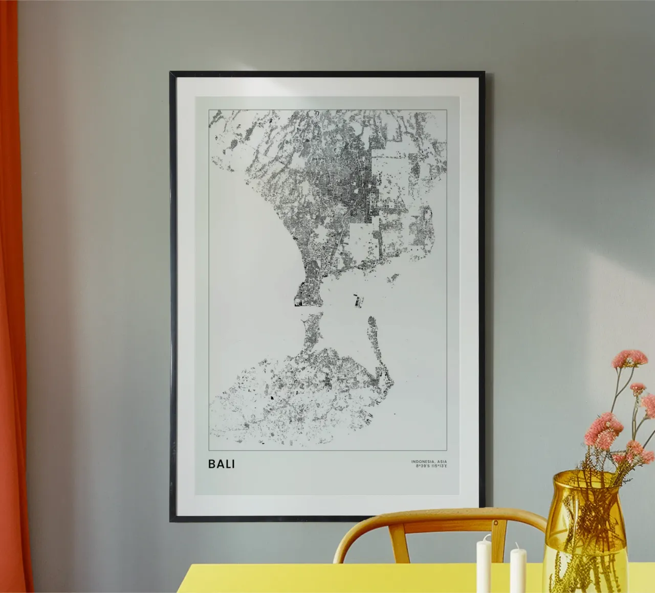 Bali poster da The Cartography Collection