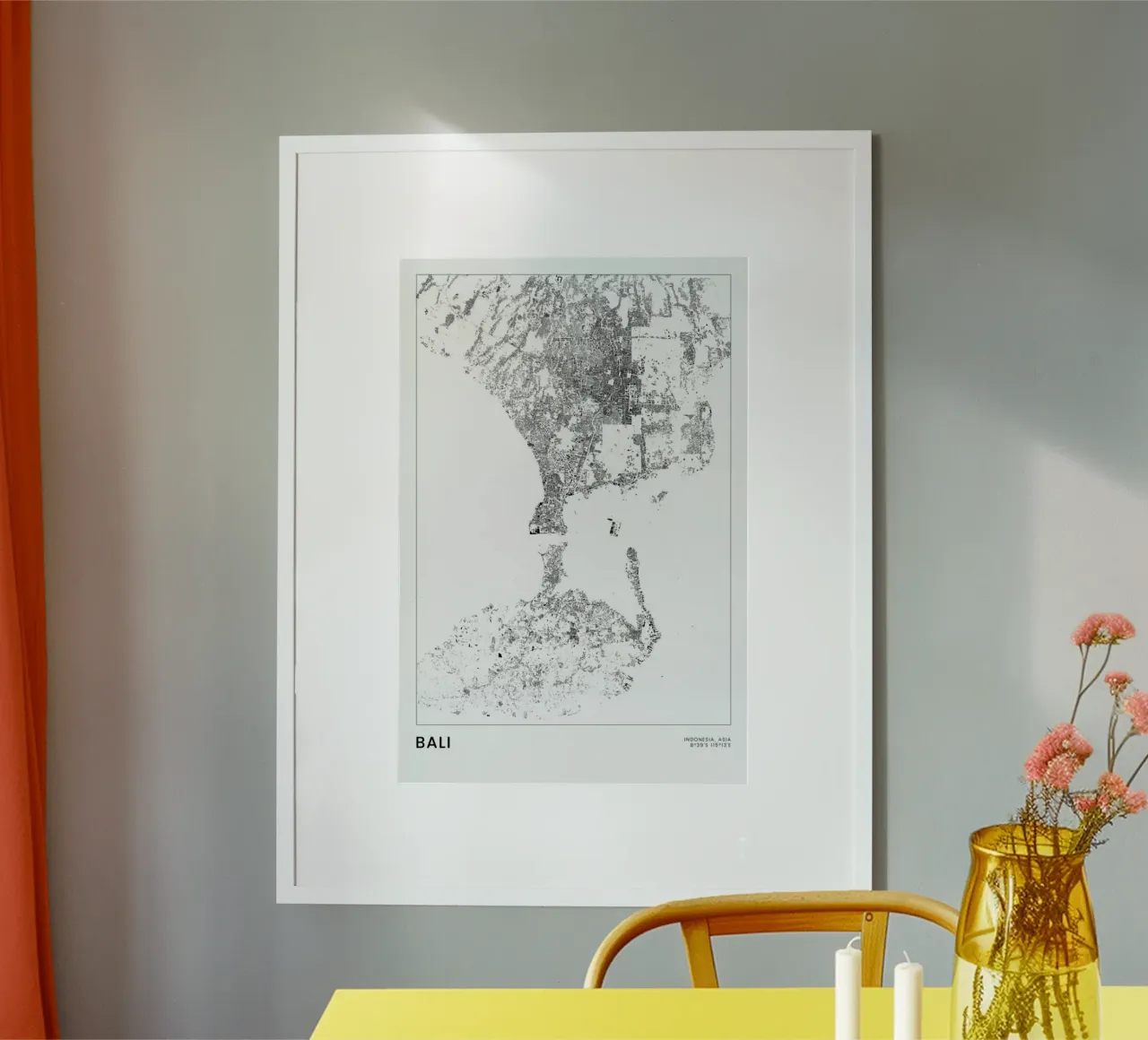 Bali poster da The Cartography Collection